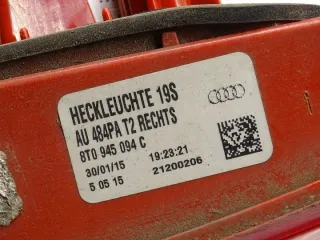 8T0945094C 3-DRZWI KM17591661772 Фонарь задний правый Audi A5 (S5,RS5) 1 Арт e12343490, вид 5