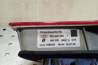 8E9945094 Фонарь задний правый Audi A4 B7 Арт e12343443, вид 2