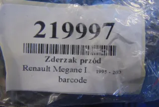  Бампер передний Renault Megane 1 Арт e12338380, вид 9