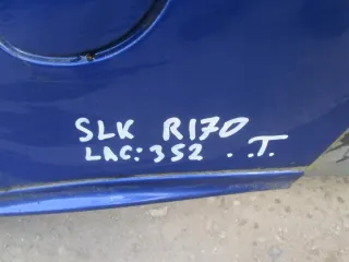  Бампер задний Mercedes SLK r170 Арт e12336401, вид 2