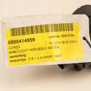 13307079 Расходомер воздуха Opel Astra J Арт e12333336, вид 2