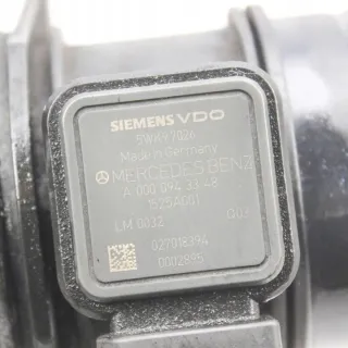 A0000943348 Расходомер воздуха Mercedes C W204 Арт e12333008, вид 5