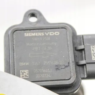 7551638 Расходомер воздуха BMW 5 E60/E61 Арт e12331836, вид 5