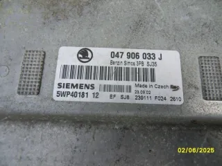 047906033J Блок управления двигателем Skoda Fabia 1 Арт e12320830, вид 2