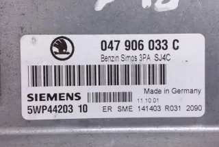 047906033C Блок управления двигателем Skoda Fabia 1 Арт e12320820, вид 3