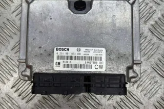 09136118 Блок управления двигателем Opel Vectra B Арт e12319790, вид 1