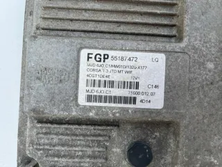 55187472 Блок управления двигателем Opel Corsa C Арт e12319639, вид 2