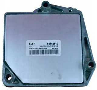 55562549 Блок управления двигателем Opel Astra G Арт e12319491, вид 1