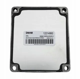 12214860 Блок управления двигателем Opel Astra G Арт e12319478, вид 1