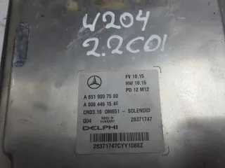 A6519007500 Блок управления двигателем Mercedes C W204 Арт e12318340, вид 2