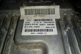 AV4112A650CJ Блок управления двигателем Ford Kuga 1 Арт e12317905, вид 4