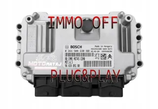 0261S04220 Блок управления двигателем Citroen C4 1 Арт e12317620, вид 1