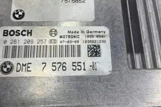7576551 Блок управления двигателем BMW 5 E60/E61 Арт e12317287, вид 3