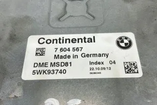 7604567 Блок управления двигателем BMW 5 E60/E61 Арт e12317281, вид 4