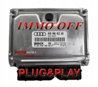 038906012AB Блок управления двигателем Audi A6 C5 (S6,RS6) Арт e12316529, вид 1