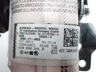 6V0880241D Подушка безопасности Skoda Fabia 3 Арт e12313567, вид 3