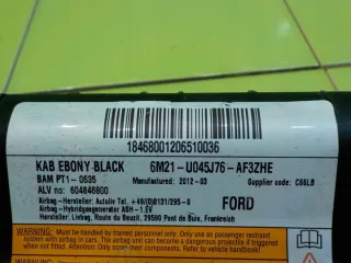 6M21-U045J76-AF3ZHE U045J76 AF3ZHE 6M21U045J76AF3ZHE Подушка безопасности Ford S-Max 1 restailing Арт e12311351, вид 3