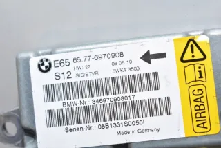 6970908 Блок AirBag BMW 7 E65/E66 Арт e12304773, вид 4