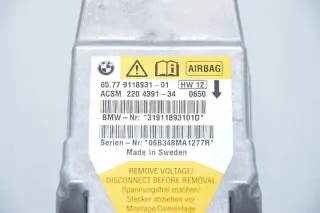 9118931 Блок AirBag BMW 5 E60/E61 Арт e12304658, вид 4
