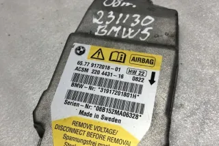 6577917201801 Блок AirBag BMW 5 E60/E61 Арт e12304625, вид 2