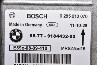 0285010070 Блок AirBag BMW 3 E90/E91/E92/E93 Арт e12304570, вид 2