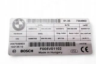 7304902 Блок управления (другие) BMW 5 F10/F11/GT F07 Арт e12301926, вид 4