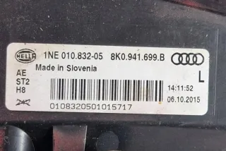 8K0941699B Фара противотуманная левая Audi A4 B8 Арт e12299108, вид 1