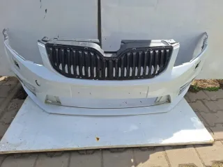 5E0807221F Бампер передний Skoda Octavia A7 Арт e12293641, вид 1