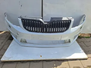 5E0807221F Бампер передний Skoda Octavia A7 Арт e12293641, вид 2