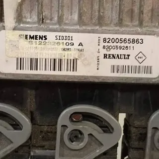 S122326109A 8200565863 Блок управления двигателем Renault Megane 2 Арт e12293255, вид 4