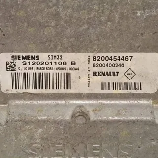 S120201108B 8200454467 Блок управления двигателем Renault Clio 2 Арт e12293124, вид 5