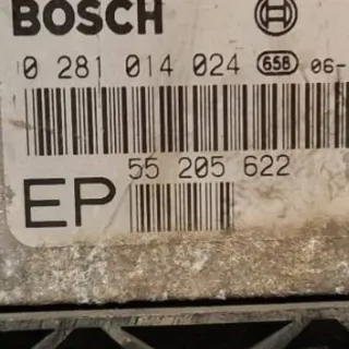 0281014024 Блок управления двигателем Opel Zafira B Арт e12292936, вид 5