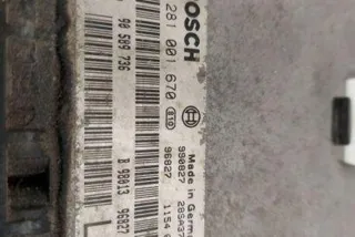 F69_ 90589736 Блок управления двигателем Opel Astra G Арт e12292746, вид 2