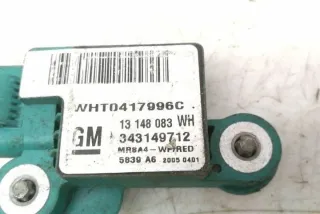 343149712 Датчик удара Opel Astra H Арт e12285321, вид 4