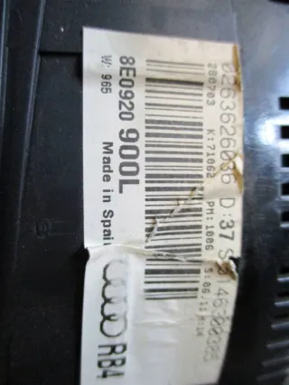 8E0920900L Щиток приборов (приборная панель) Audi A4 B7 Арт e12273361, вид 2