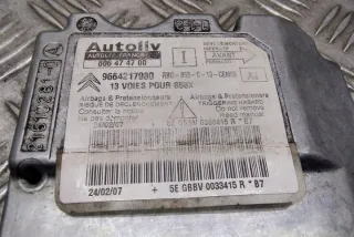 9664217980 Блок AirBag Citroen C4 2 Арт e12271778, вид 1