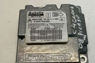 9664217980 Блок AirBag Citroen C3 2 Арт e12271763, вид 3