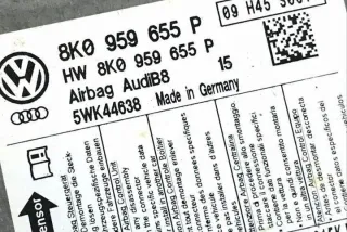 8K0959655P Блок AirBag Audi A4 B8 Арт e12271235, вид 1