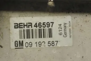 F48_, 09192587 Интеркулер Opel Astra H Арт e12271025, вид 4