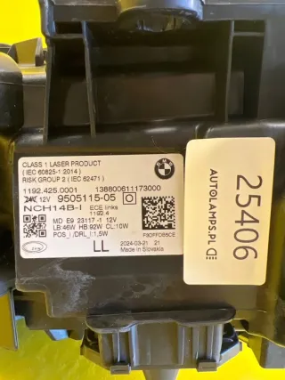9505115-05 Фара левая BMW 4 G22/G23 Арт e12259861, вид 2