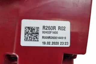 92402F1600 Фонарь задний правый Kia Sportage 5 Арт e12255138, вид 1