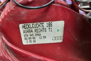 8T0945096A Фонарь задний правый Audi A5 (S5,RS5) 1 Арт e12253854, вид 2