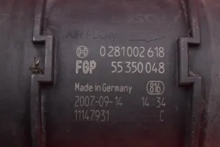 55350048 Расходомер воздуха Opel Corsa D Арт e12251699, вид 7