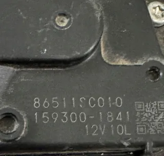  159300-1841 86511SC010 Моторчик стеклоочистителя фар Subaru Forester SH Арт e12251074, вид 5