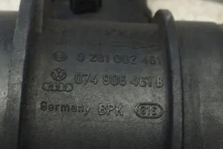 0281002461 Расходомер воздуха Audi A6 C5 (S6,RS6) Арт e12250792, вид 2