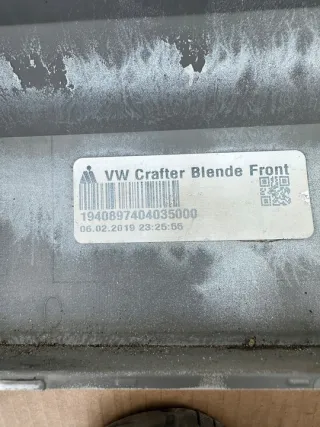 7C0807819A Бампер передний Volkswagen Crafter 2 Арт e12245910, вид 7