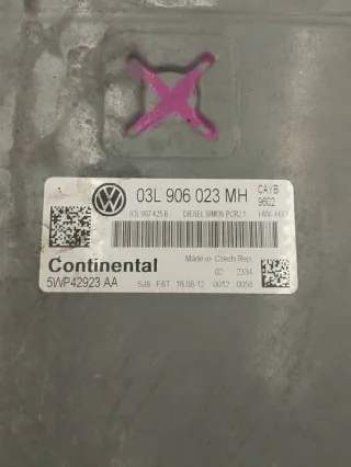 03L906023MH Блок управления двигателем Volkswagen Polo 5 Арт e12245685, вид 5