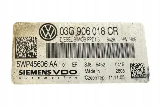 03G906018CR Блок управления двигателем Volkswagen Passat B6 Арт e12245612, вид 1