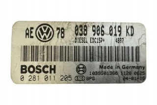 0281011205 Блок управления двигателем Volkswagen Passat B7 Арт e12245579, вид 5