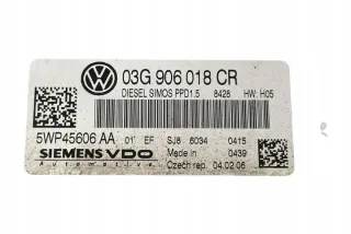 03G906018CR Блок управления двигателем Volkswagen Passat B7 Арт e12245555, вид 4
